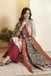 Black Chennur Silk Geometric Print Dupatta image number 0