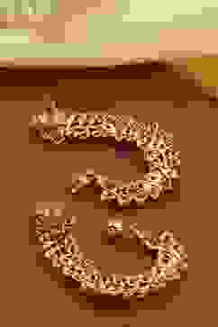 Gold Brass Earcuff image number 2