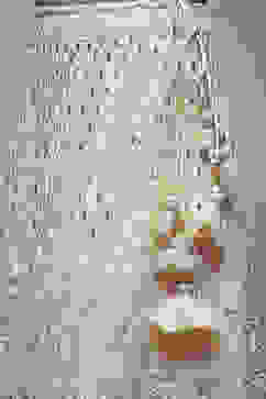 Beige Nylon Lehenga Set image number 6