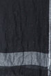 Black Linen Easy Stitch Suit Set image number 3