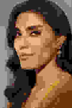 Red Alloy Temple Jhumka image number 2