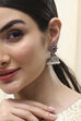 Pink Brass Jhumka image number 1