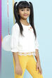 Pink Cotton Yoke Design Top image number 3