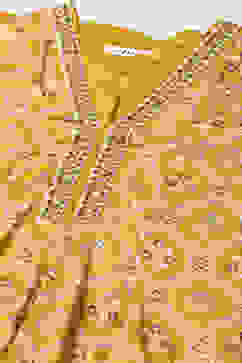 Yellow Modal Anarkali Kurta Churidar Suit Set image number 1