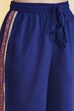 Pink Cotton Printed Gathered Kurta Pants Set image number 2