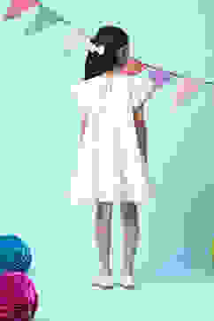 White Cotton Dress image number 3