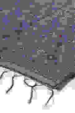 Indigo Blue Art Silk Straight Kurta Slim Pants Suit Set image number 3