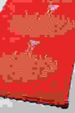 White Cotton Asymmetric Anarkali & Churidar Suit Set image number 3