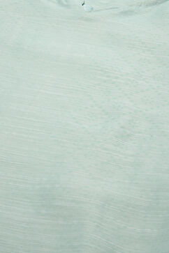 Turquoise Linen Digital Print Unstitched Suit Set image number 15