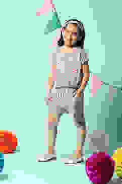 Turquoise Rayon Straight 2 Piece Set image number 0