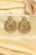 Green Gold Plated Alloy Temple Chandbalis image number 2