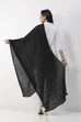 Black Cotton Solid Textured Dupatta image number 2