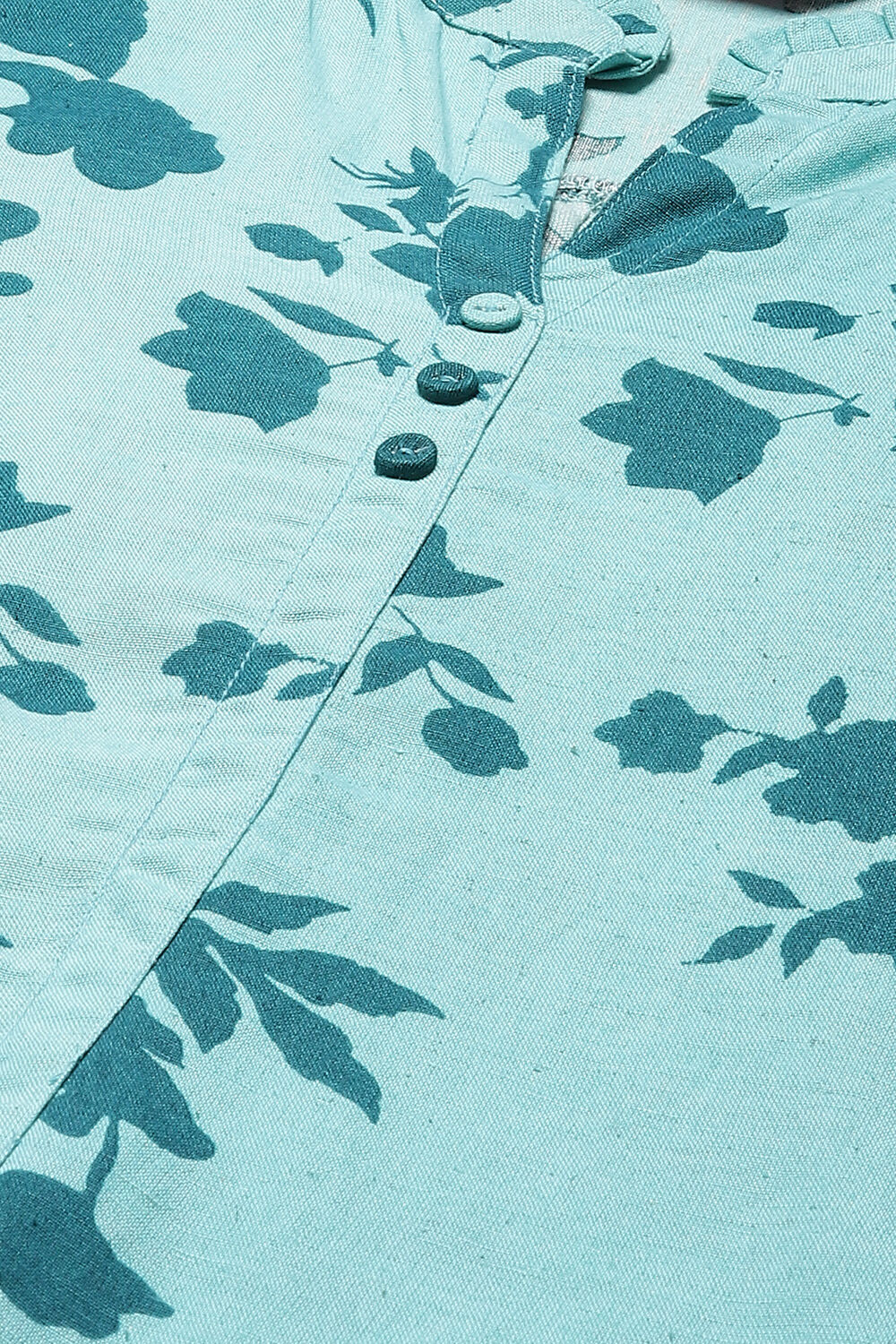 Yellow Grey LIVA Straight Printed Kurta Set image number 1