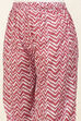 Pink Cotton Floral Unstitched Suit Set image number 3