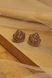 Gold Plated Brass Stud Temple Earrings image number 0