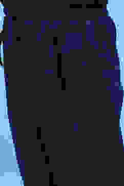 Marine Blue Cotton Solid Pants image number 1