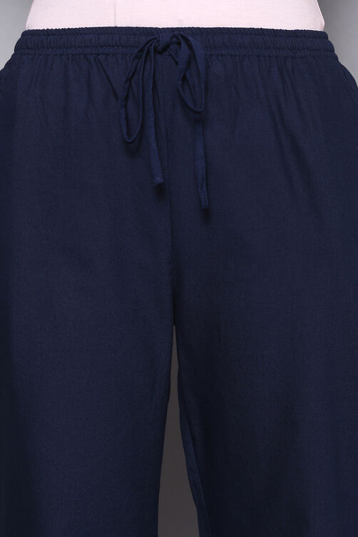 Natural Cotton Ankle Length Pants image number 1