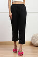 Blush Pink Cotton Solid Pant image number 5