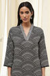 Black Straight Kurta image number 1
