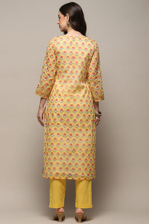 Blue Green Cotton Blend Unstitched Suit set image number 6