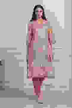 Red Cotton Straight Kurta image number 5