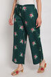 Mustard Cotton Palazzo Pants image number 0
