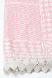Off White Cotton Straight Kurta Slim Pant Suit Set image number 2