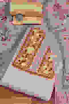 Beige Chanderi Hand Embroidered Unstitched Suit Set image number 0