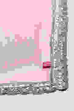 Lime Green Cotton Printed Kurta Garara Suit Set image number 3