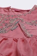 Pink And Turquoise A-Line Poly Cotton Tunics image number 1