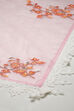 Light Pink Muslin Lace Unstitched Suit Set image number 4