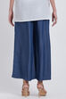 Denim Blue Tencel Palazzo image number 4