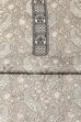 Grey Cotton Printed Unstitched Suit Set image number 3