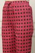 Maroon Cotton Abstract Printed Straight Suit Set image number 2