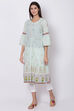 Yellow Straight Kurta image number 2