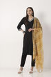 Yellow Cotton Dupatta image number 3