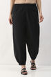 Black Cotton Regular Salwar image number 4
