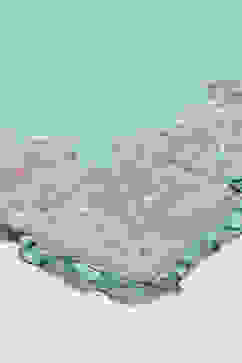 Turquoise Cotton A-Line Kurta Palazzo Suit Set image number 4