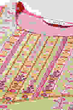 Deep Fuchsia LIVA Straight Printed Kurta image number 2