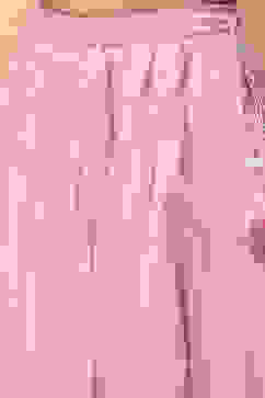 Pink Poly Chanderi Floral Mirror Work Festive Lehenga Set image number 2