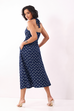 Blue Cotton Kalidar Dress image number 0