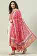 Blue Solid Cotton Straight Kurta Palazzo Suit Set image number 5