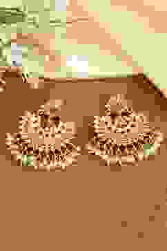 Gold Brass Chaandbali image number 2