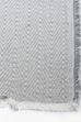 Grey Straight Cotton Solid Scarf image number 1