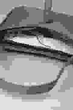 Grey PU Shoulder Bag image number 5