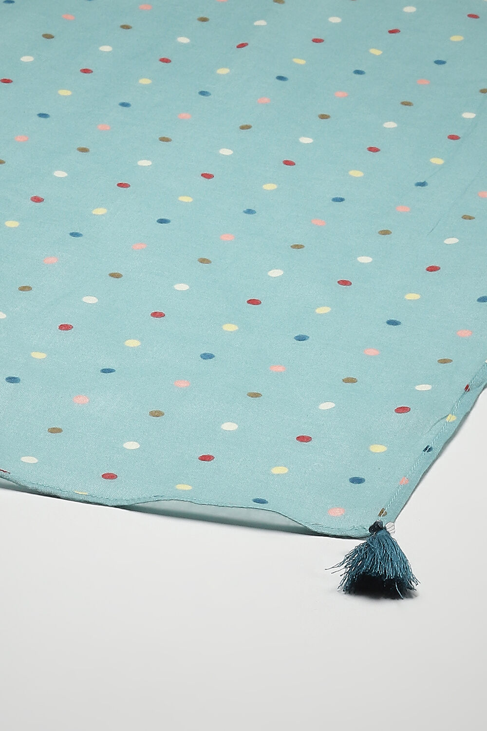 Sap Green Cotton Gathered Kurta Pants Suit Set image number 4