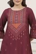 Black Rayon Printed Straight Kurti image number 1