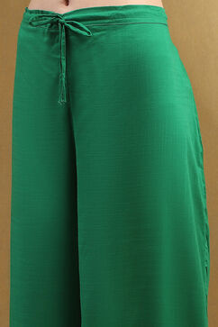 Sea Green Printed Straight Kurta Set image number 2