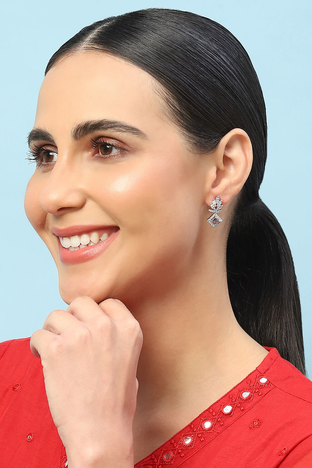 Lilac Brass earrings image number 3