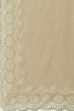 Off White Straight Kurta Relaxed Pants Suit Set image number 3